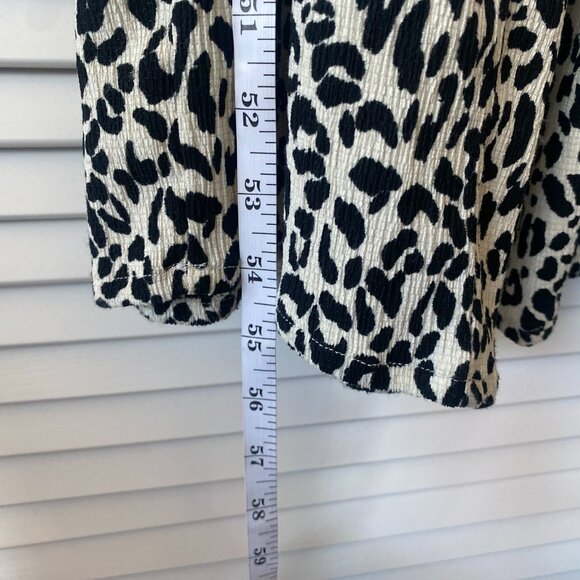 Anthropologie Kyra Off-The-Shoulder Leopard Jumpsuit, Size S - Picture 4 of 6